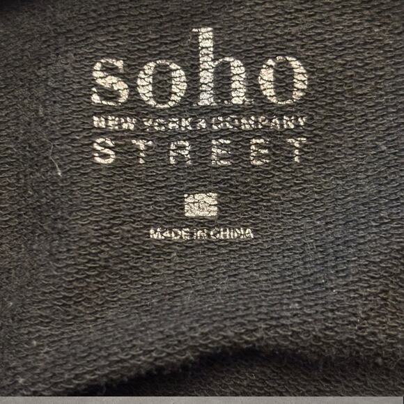 New York & Co Soho Street Womens Black Turtleneck Sweatshirt - Size Large - Picture 4 of 5
